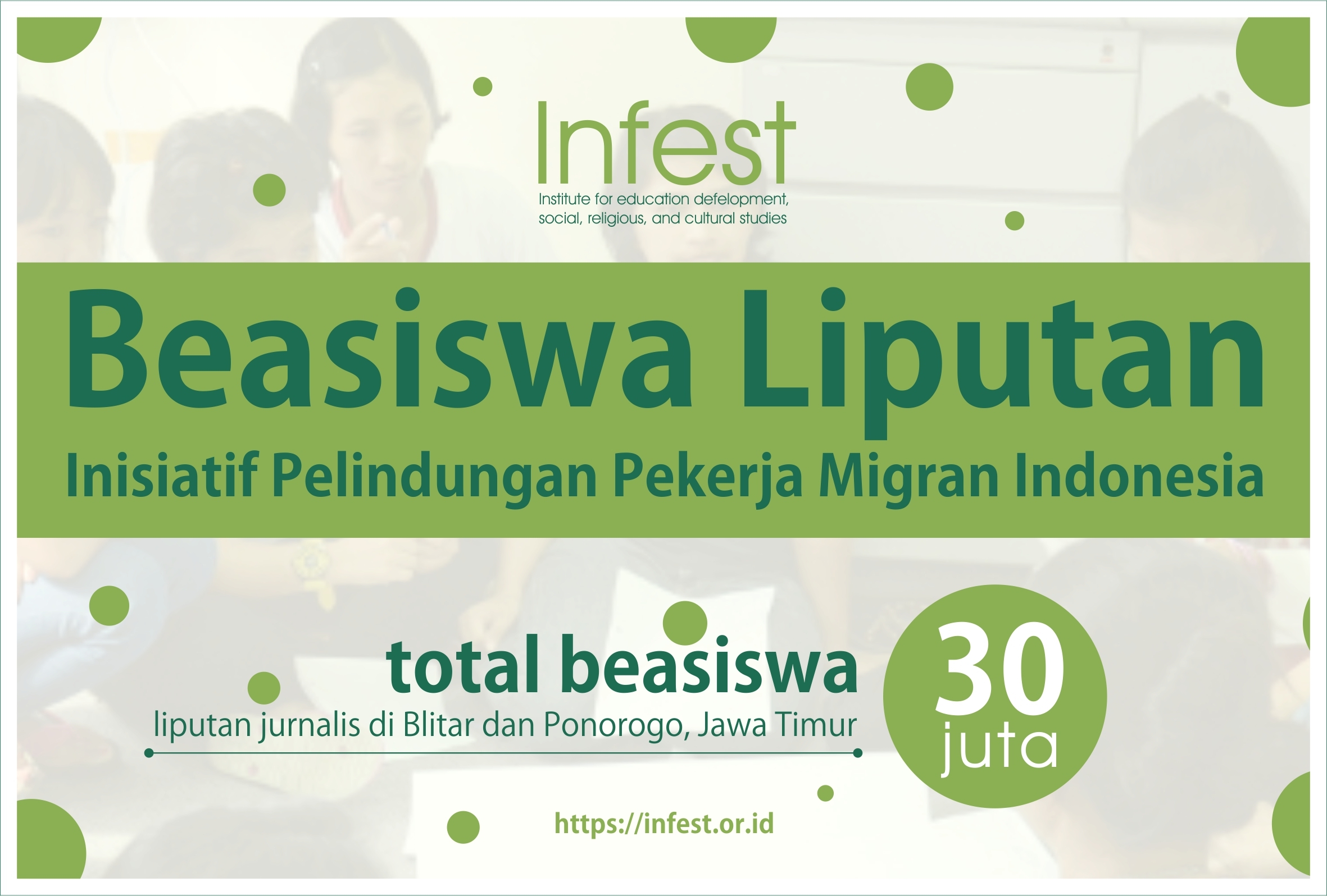 Cover Image for Beasiswa Liputan Jurnalis